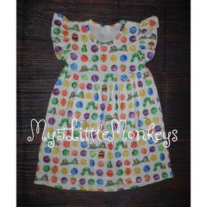 Boutique Eric Carle Very Hungry Caterpillar Girls Sleeveless Dress